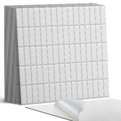 Samoprzylepne płytki Prostokątna mozaika w minimalistycznym stylu