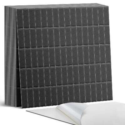 Samoprzylepne płytki na ścianę Skrzynkowy wzór w symetrycznym układzie