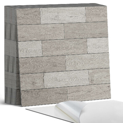 Kafelki samoprzylepne Naturalne odcienie drewna