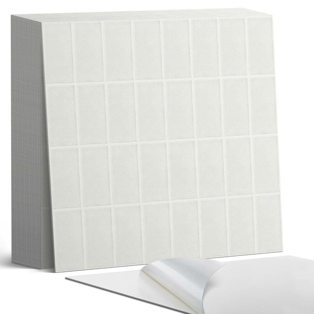 Samoprzylepne płytki na ścianę Geometria prostokątnych układów