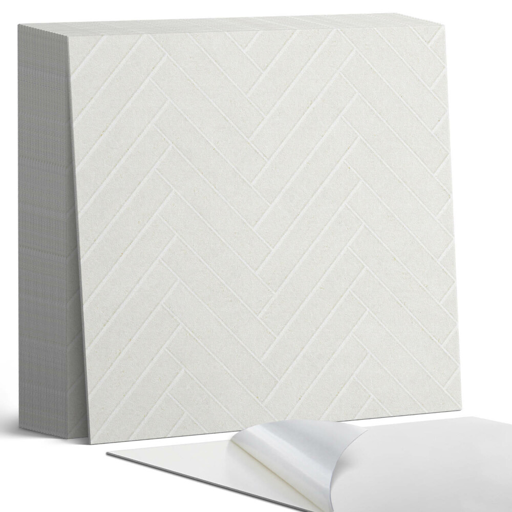 Samoprzylepne płytki na ścianę Wzór w kształt jodełki