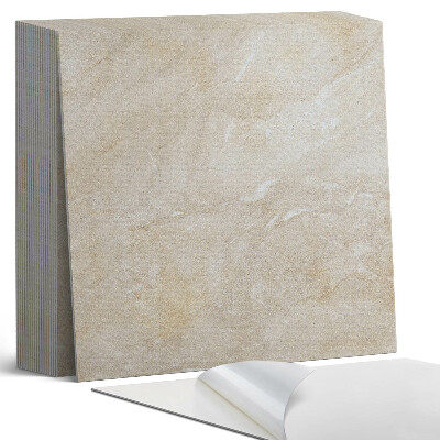 Samoprzylepne płytki na ścianę Marmurowe akcenty w naturalnych tonacjach