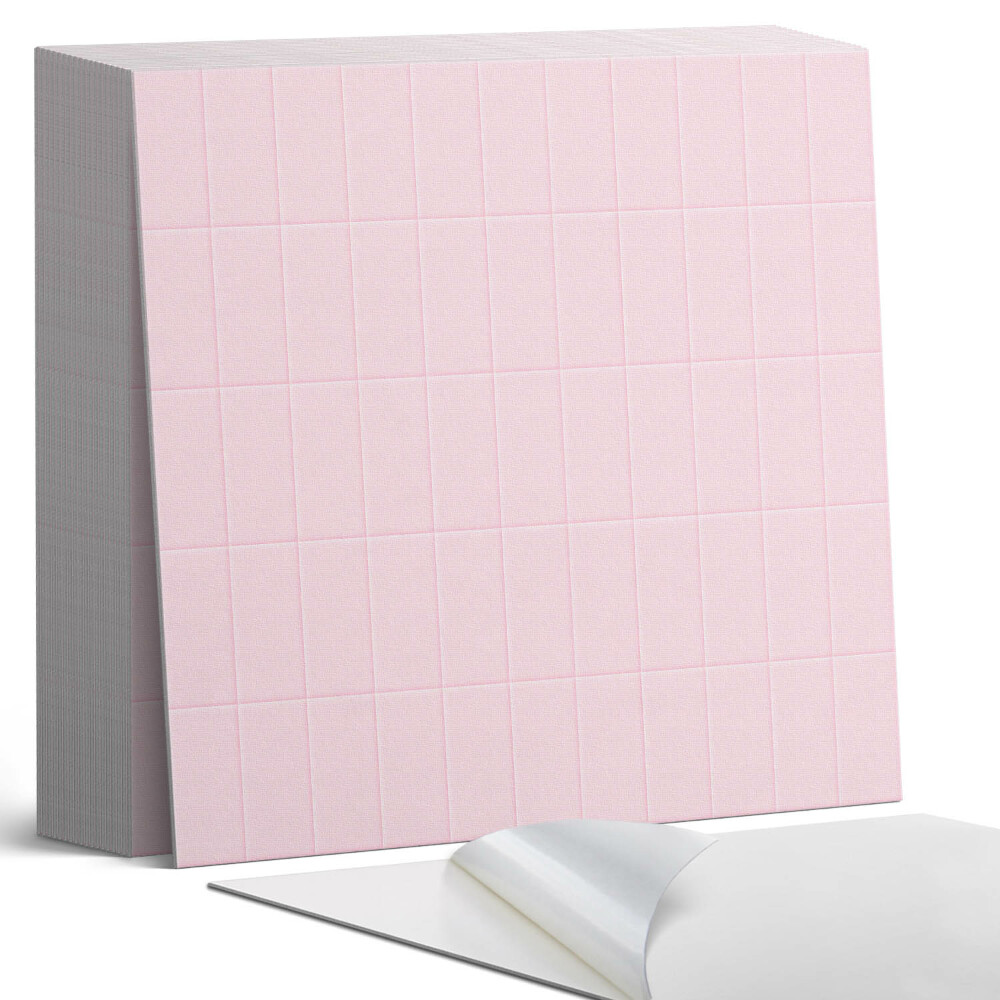 Samoprzylepne płytki Gładkie kafelki w siatce