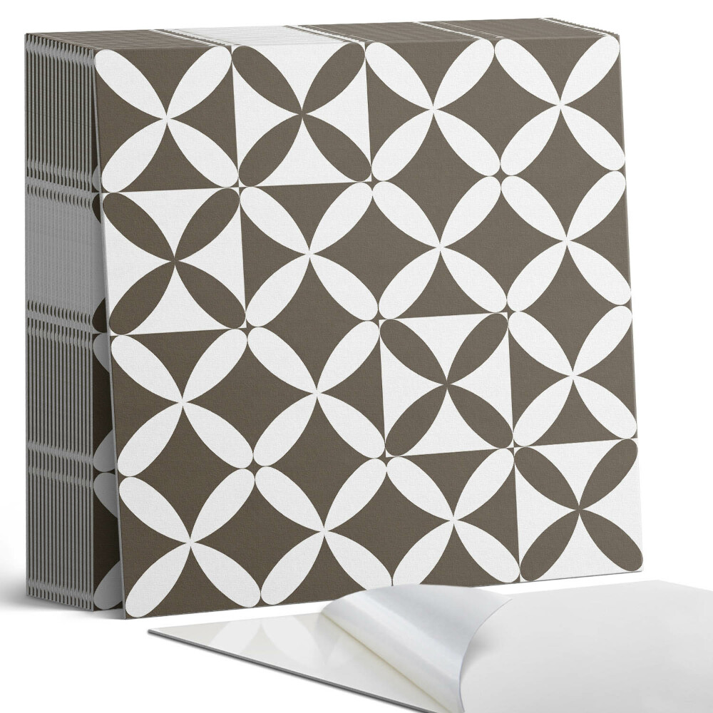 Kafelki samoprzylepne Geometryczny motyw w stylu abstrakcyjnym