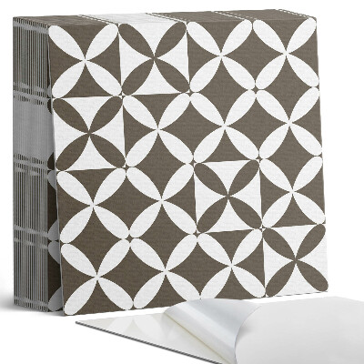 Kafelki samoprzylepne Geometryczny motyw w stylu abstrakcyjnym