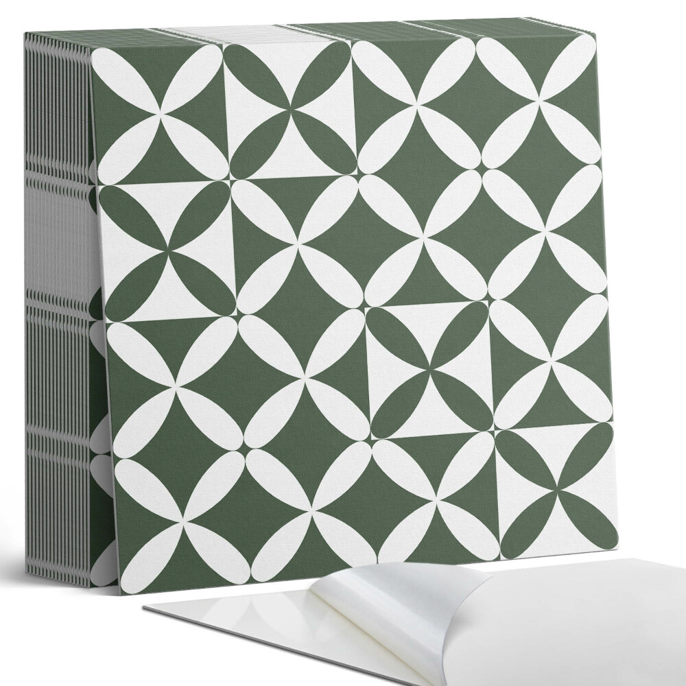 Samoprzylepne płytki Wzór w geometryczną szachownicę