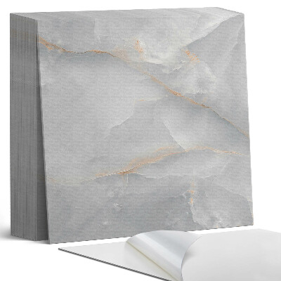 Samoprzylepne płytki na ścianę Marmurowy motyw w eleganckim stylu