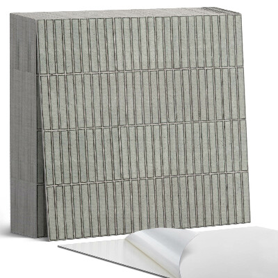 Kafelki samoprzylepne Prostokątne moduły w siatkowym wzorze