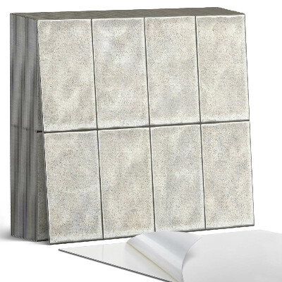 Samoprzylepne płytki Pionowe jasne płytki w trójwymiarze