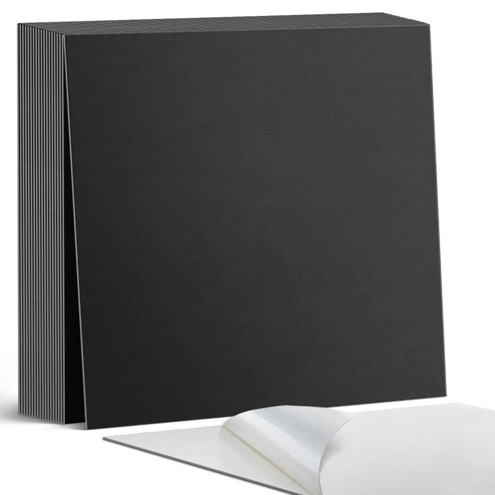 Samoprzylepne płytki Czarny odcień