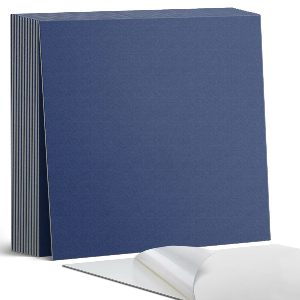 Samoprzylepne płytki Granatowy Motyw Graficzny