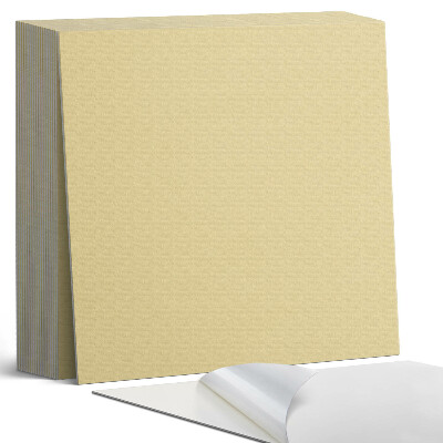 Samoprzylepne płytki na ścianę Pastelowy odcień żółtego