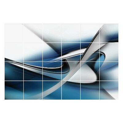 Okleina na płytki Dynamiczne fale i linie