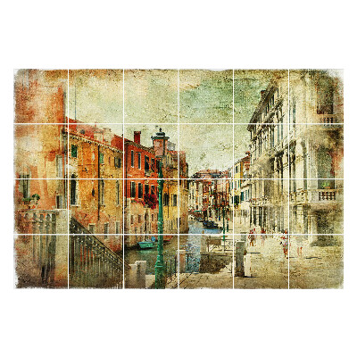 Okleina na płytki Wenecja w malarskim stylu