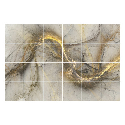 Naklejki na kafelki do kuchni Abstrakcyjne linie i kształty