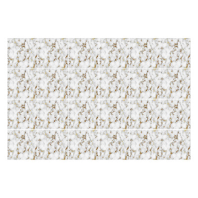 Naklejki samoprzylepne na kafelki Delikatne żyłki marmuru