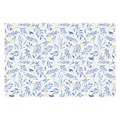 Naklejki samoprzylepne na kafelki Delikatne liście z akcentami