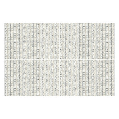 Naklejki samoprzylepne na kafelki Delikatne liście w szeregach