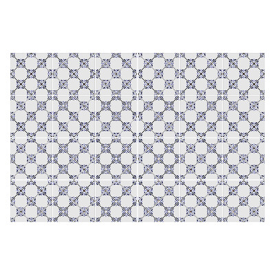 Naklejki samoprzylepne na kafelki Geometria w symetrii