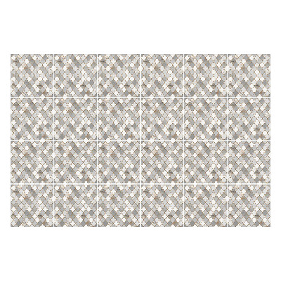 Okleina na płytki Geometryczne romby w siatce