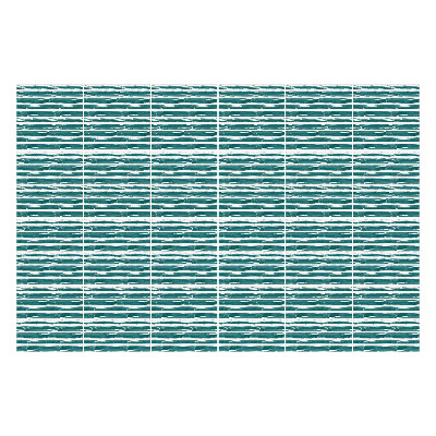 Okleina na płytki Fale na tle linii