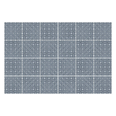 Naklejki samoprzylepne na kafelki Delikatne kwiatowe motywy