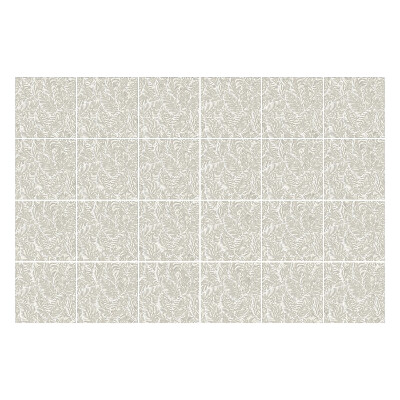 Naklejki na kafelki do kuchni Delikatne liście w rządku