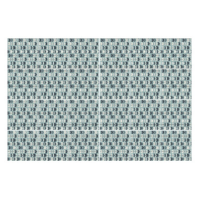 Naklejki na kafelki do kuchni Geometryczne fale w układzie