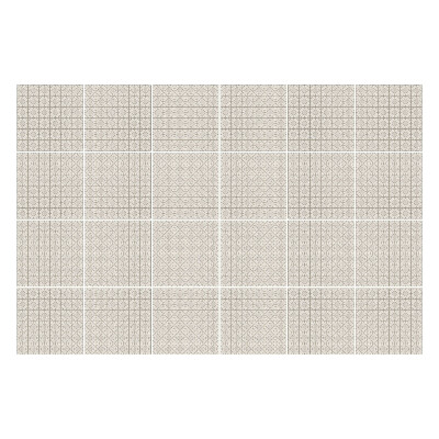 Naklejki samoprzylepne na kafelki Geometria w delikatnych kształtach