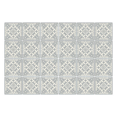 Naklejki na kafelki do kuchni Eleganckie szare kafle