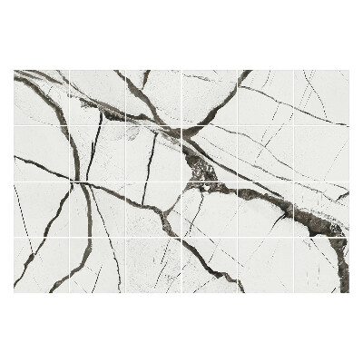 Okleina na płytki Skrystalizowane żyły marmuru