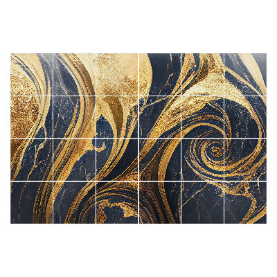 Okleina na płytki Dynamiczne linie i spirale