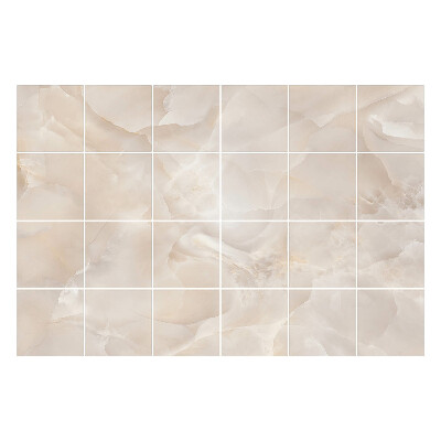 Naklejki na kafelki do kuchni Faktura kremowego marmuru