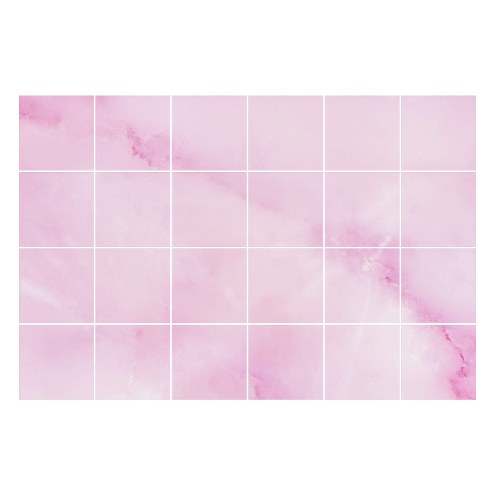 Naklejki samoprzylepne na kafelki Delikatny marmurowy motyw