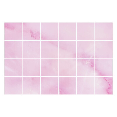 Naklejki samoprzylepne na kafelki Delikatny marmurowy motyw