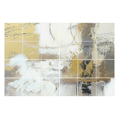 Naklejki na kafelki do kuchni Abstrakcyjna kompozycja