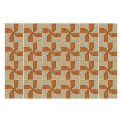 Naklejki na kafelki do kuchni Geometria z łukami