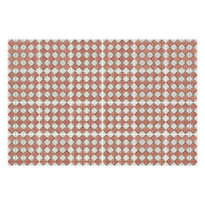 Okleina na płytki Przestrzenne romby i kwadraty