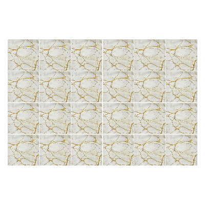 Okleina na płytki Elegancki marmur z żyłkami