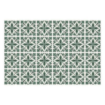 Okleina na płytki Kwiatowe ornamenty w siatce