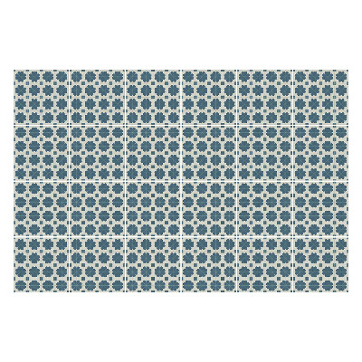 Okleina na płytki Kwiatowe motywy w siatce