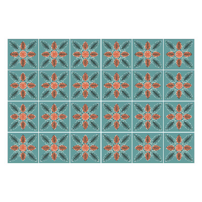 Naklejki na kafelki do kuchni Motywy kwiatowe