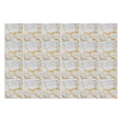 Naklejki samoprzylepne na kafelki Naturalny kamień z żyłami