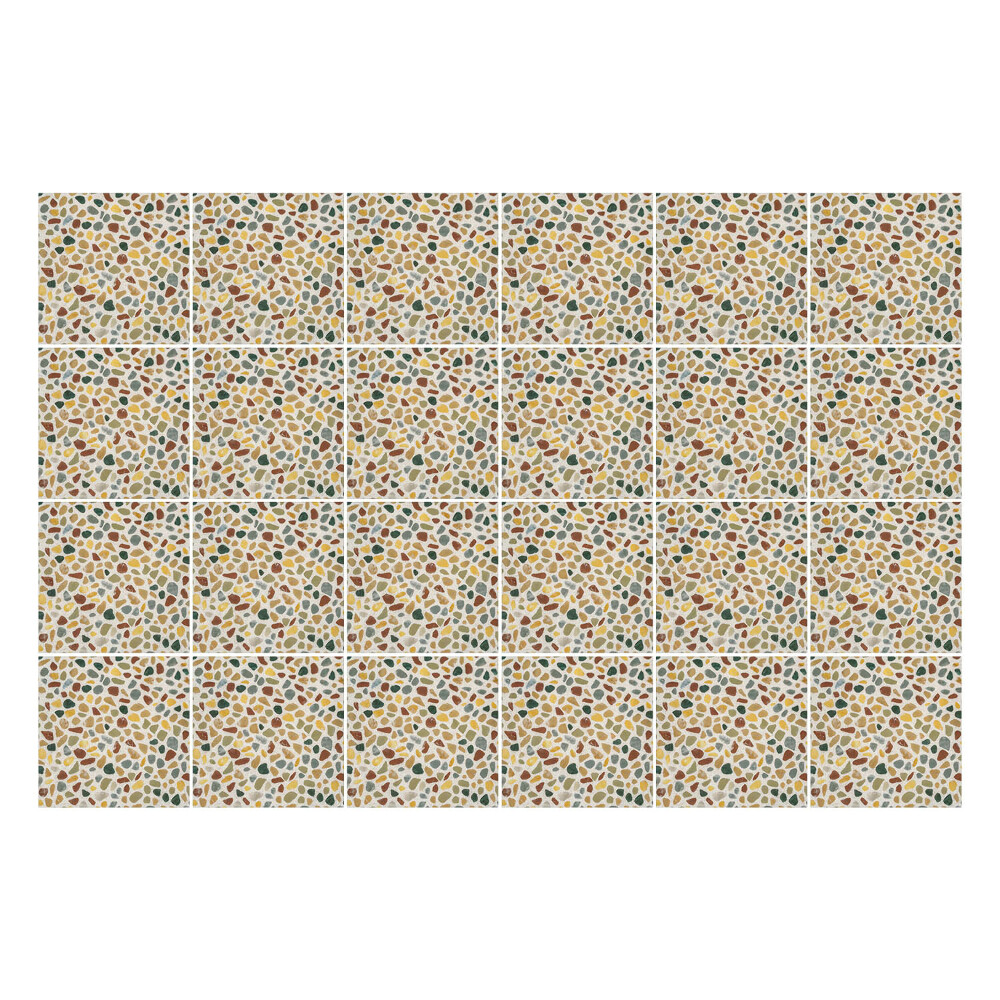 Okleina na płytki Kruszone kolorowe kamienie