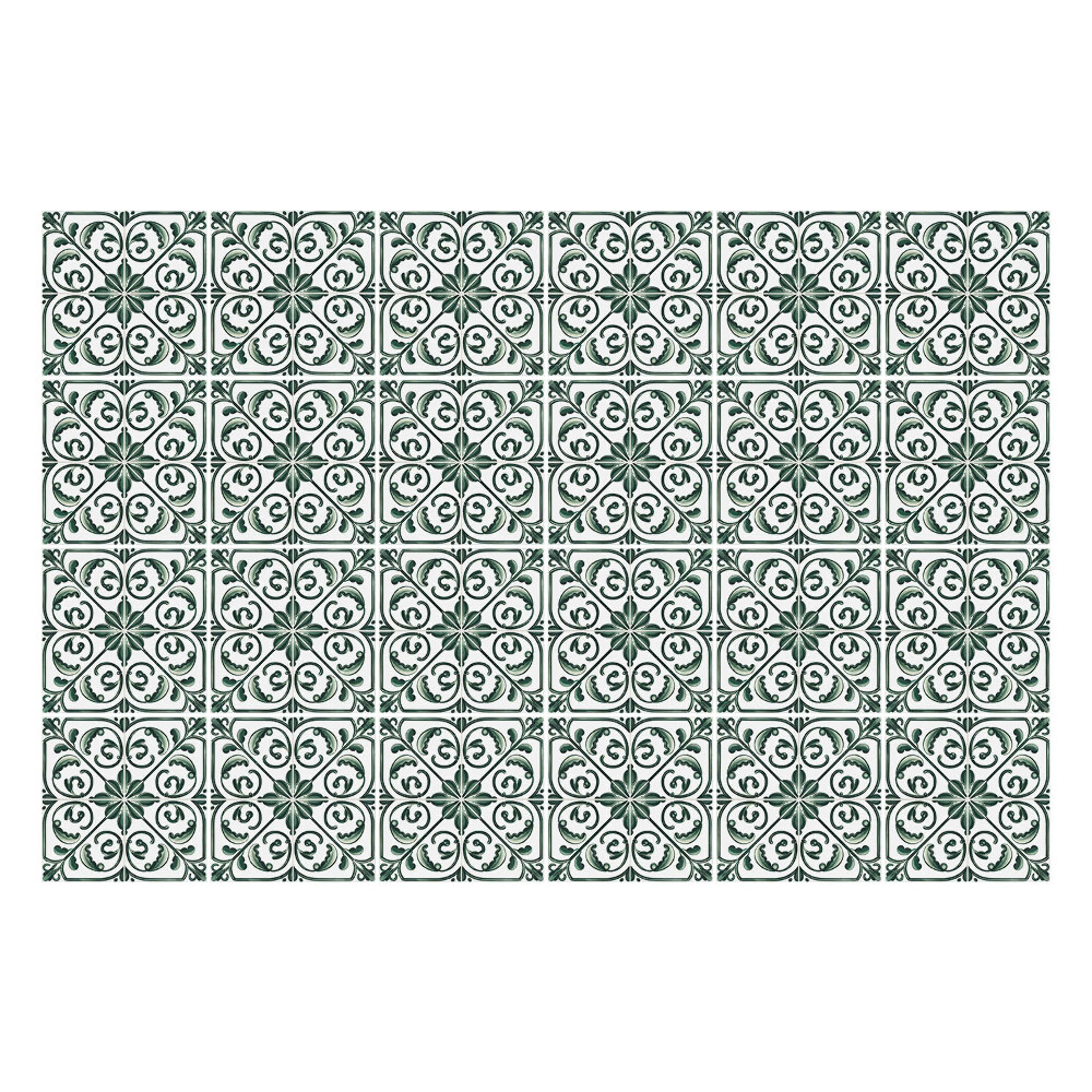 Naklejki na kafelki do kuchni Florystyczne ornamenty