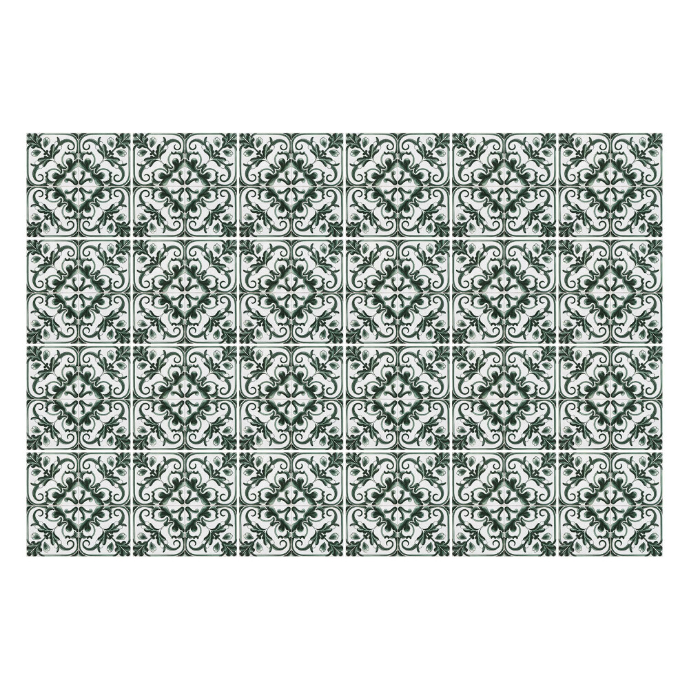 Naklejki samoprzylepne na kafelki Roślinne motywy w kaflach