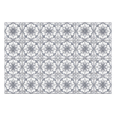 Naklejki na kafelki do kuchni Kwiatowe ornamenty