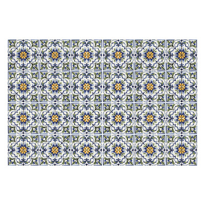 Naklejki samoprzylepne na kafelki Hiszpańskie wzornictwo kafli