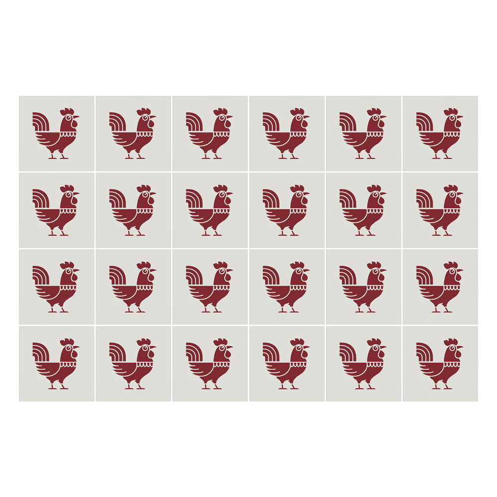 Okleina na płytki Folklorystyczne kury