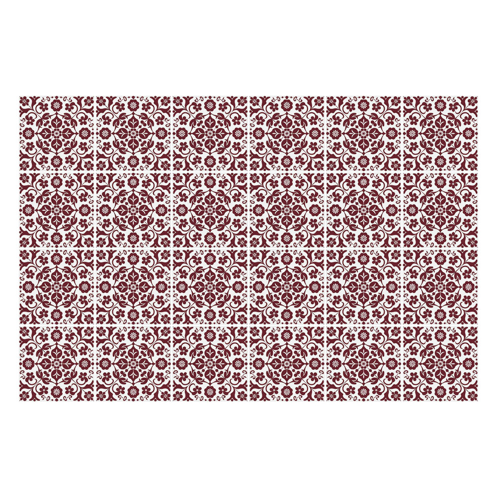 Naklejki na kafelki do kuchni Wzór inspirowany folklorem